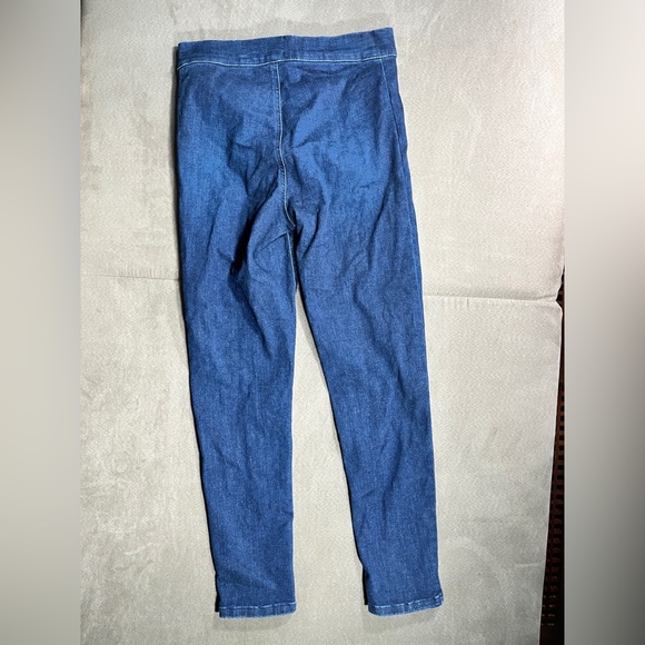 Urban Outfitters Indigo Exposed Zipper Fly Stretchy BDG Jeans Size 27"/4 Small - Picture 5 of 6